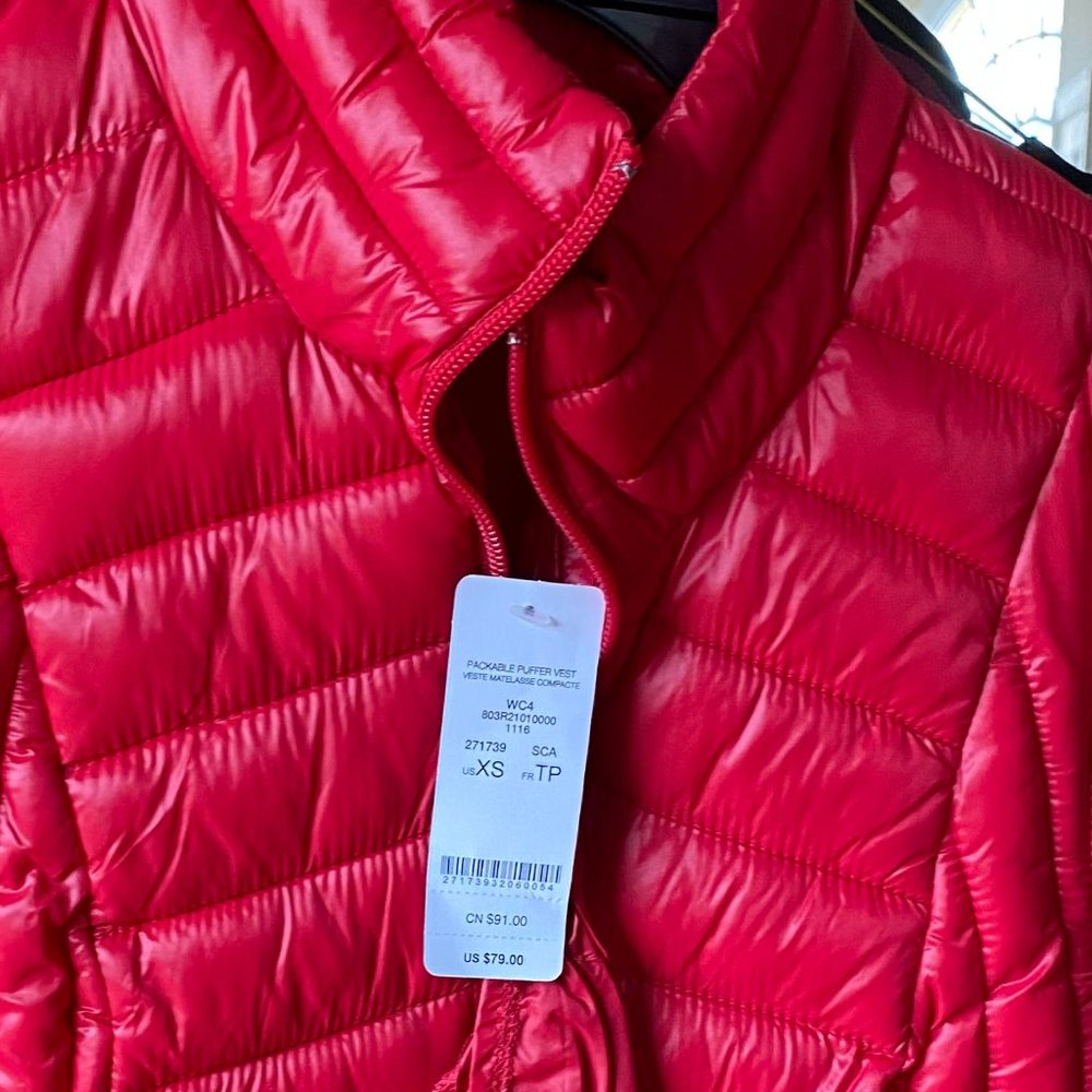 Bebe Red Vest